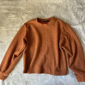 Orange sweater